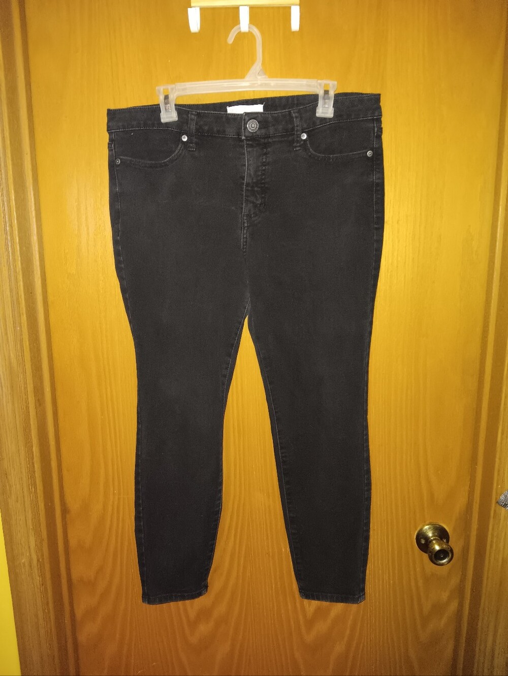 LC Lauren Conrad Black Skinny Jeans - Picture 1 of 3